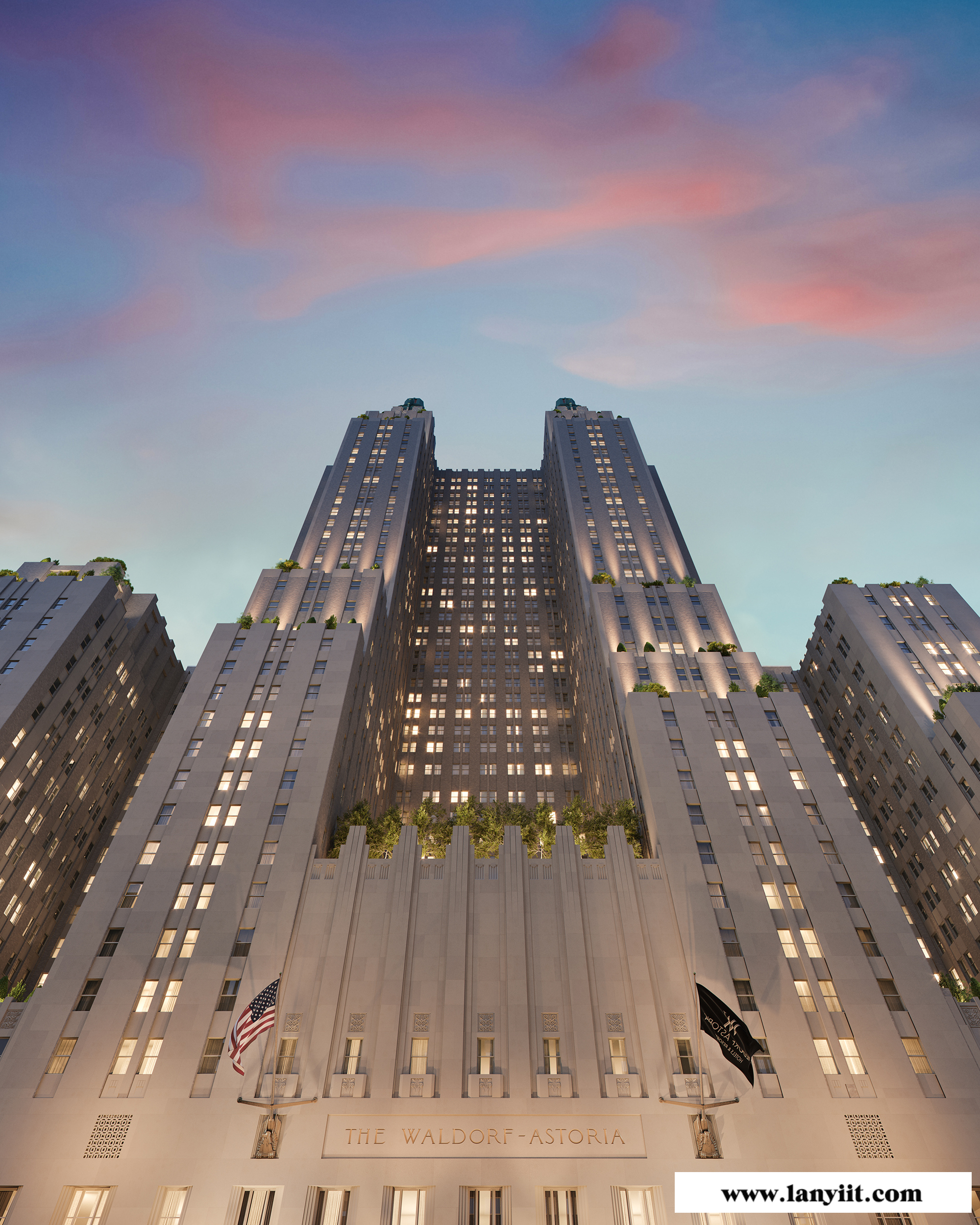 纽约楼盘推荐:最著名奢华酒店华尔道夫改造 世界名流政要的首选居所(图2)