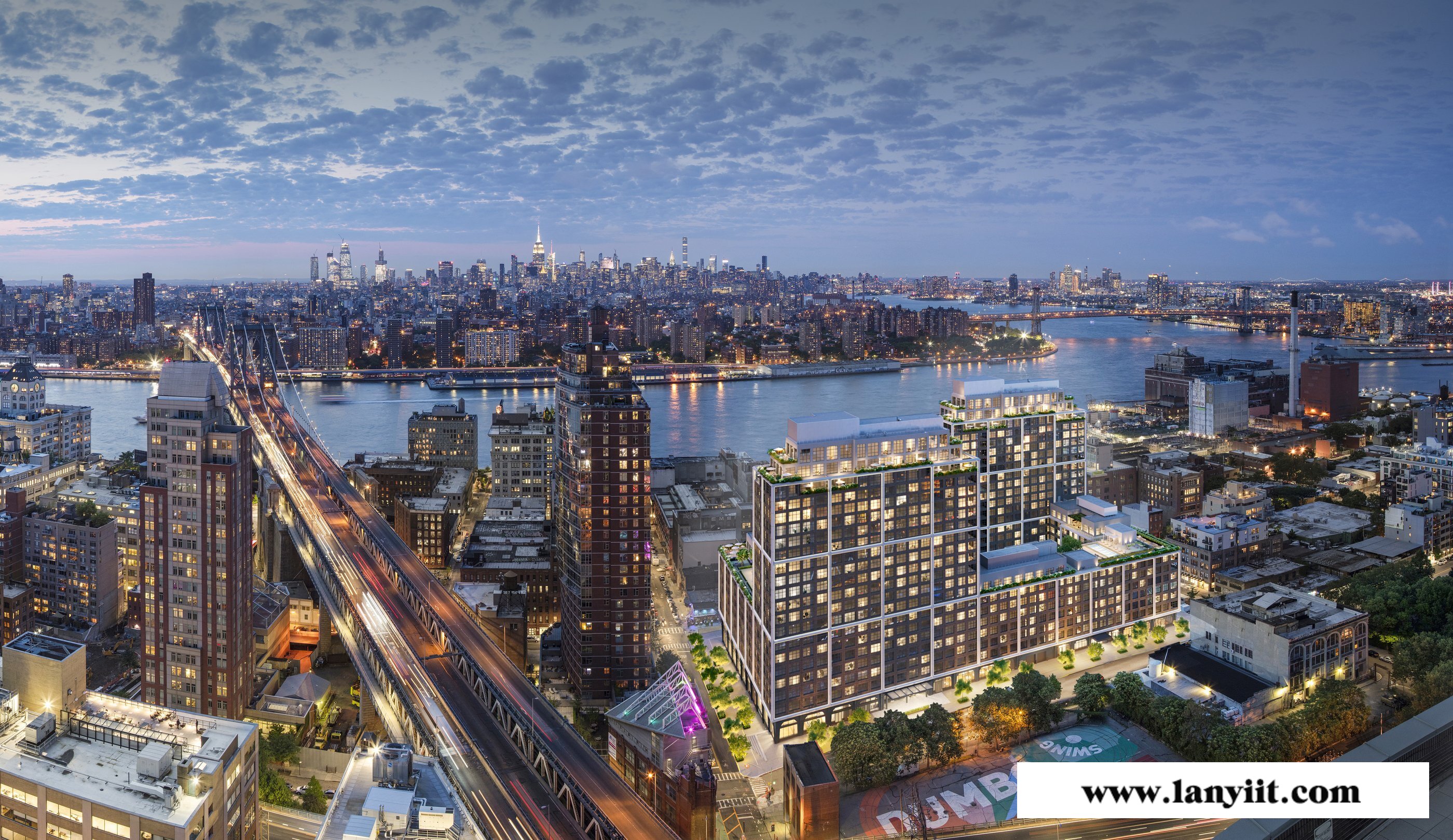 纽约极具潜力楼盘推荐:DUMBO社区豪华水景公寓 布鲁克林大桥公园畔的高端时尚生活(图2)